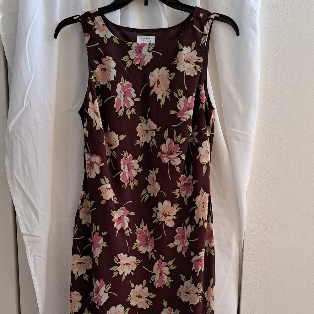 Ann Taylor Loft Women's Sleeveless Sheath Dress Size 6P